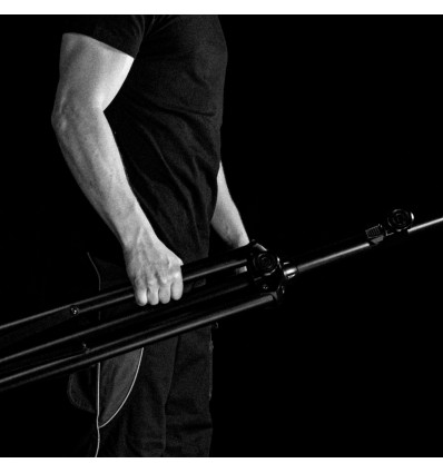 Soporte altavoz Touring de acero con bloqueo Lockpin