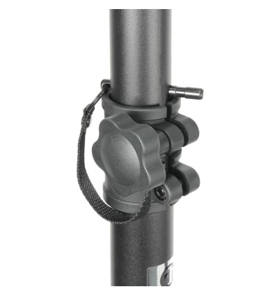 Soporte de aluminio negro