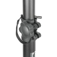 Soporte de aluminio negro