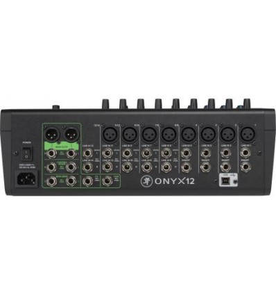 Mackie Onyx12 Mesa de Mezclas Analógica de 12 canales.