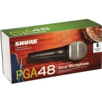 Shure PGA48-XLR-E – Micrófono dinámico cardioide para voz y karaoke