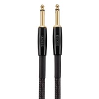 Cable de instrumento con conectores rectos de 1/4 de pulgada, 3 m. Cable de instrumento con conectores rectos de 1/4 de pulgada, 3 m.