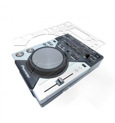DJ SKIN PIONEER CDJ 400 PROTECTOR DE...