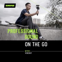 SHURE MV88+DIG-VIDKIT es tu equipo de grabación móvil SHURE MV88+DIG-VIDKIT es tu equipo de grabación móvil