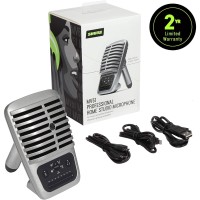 Shure MV51-DIG – Micrófono de condensador USB/iOS de alta calidad Shure MV51-DIG – Micrófono de condensador USB/iOS de alta calidad