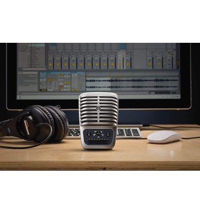 Shure MV51-DIG – Micrófono de condensador USB/iOS de alta calidad