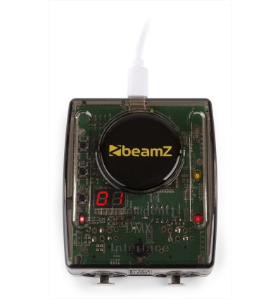 Con el BEAMZ INTERFACE USB/WIFI DMX tendrás el control