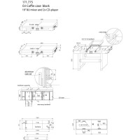 El POWER DYNAMYCS PD-FC3 es un flightcase convertible