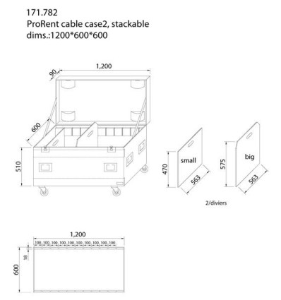 Con el flightcase POWER DYNAMICS PD-FA1 tendrás orden