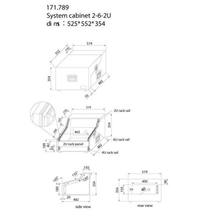 El POWER DYNAMICS PD-F es un perfecto rack para dj