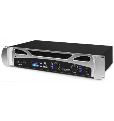 El VONYX VPA1500 es un amplificador robusto y compacto