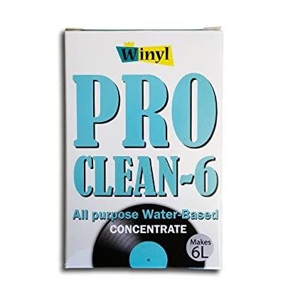 WINYL PRO CLEAN-6 Limpiador de vinilos sin residuos