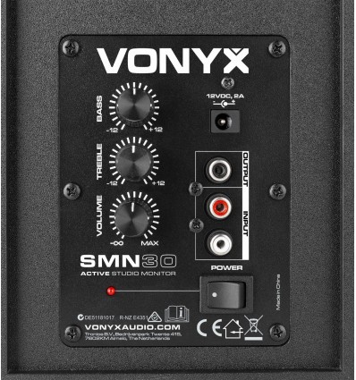 El VONYX SMN30B son unos monitores activos