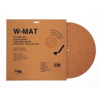 WINYL W-MAT DESLIZADOR DE CORCHO diseñado para discos de vinilo