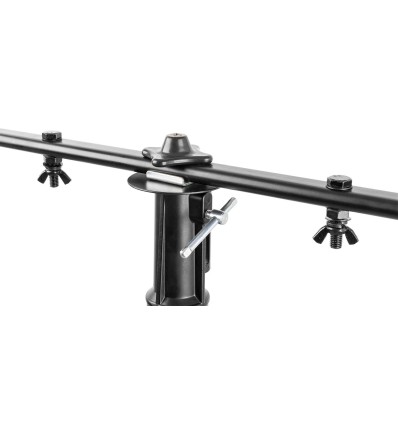 El BEAMZ WLS70  es un soporte de luces cromado