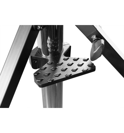 El BEAMZ WLS80 es un soporte de luces cromado