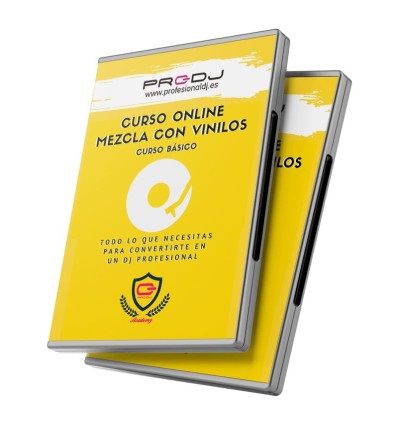 CURSO ONLINE MEZCLA CON VINILOS (34 VÍDEOS)