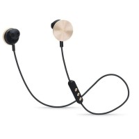 I.AM+ BUTTONS BT HEADPHONES NEGRO DORADO I.AM+ BUTTONS BT HEADPHONES NEGRO DORADO