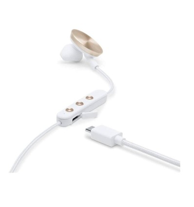 I.AM+ BUTTONS BT HEADPHONES GOLD WHITE