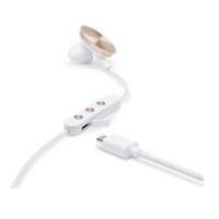 I.AM+ BUTTONS BT HEADPHONES GOLD WHITE
