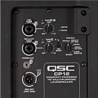 Altavoz activo QSC CP12 de 1000W con woofer de 12" Altavoz activo QSC CP12 de 1000W con woofer de 12"