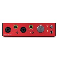 Focusrite Clarett+ 2Pre - Interfaz de audio USB de alta calidad