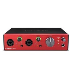 Focusrite Clarett+ 2Pre - Interfaz de audio USB de alta calidad
