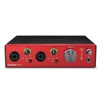 Focusrite Clarett+ 2Pre - Interfaz de audio USB de alta calidad