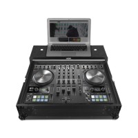 UDG U91064BL ULTIMATE FLIGHT CASE TRAKTOR KONTROL S4 MK3 BLACK PLUS