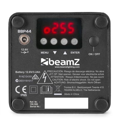 BEAMZ 150.586 BBP44 FOCO MINI UPLIGHT A BATERIA