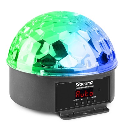 JB90R jelly bean de 6 LEDs en 9 colores y efecto strobo