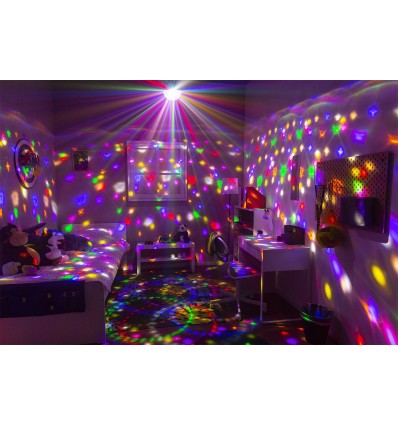 JB90R jelly bean de 6 LEDs en 9 colores y efecto strobo