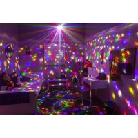 JB90R jelly bean de 6 LEDs en 9 colores y efecto strobo JB90R jelly bean de 6 LEDs en 9 colores y efecto strobo