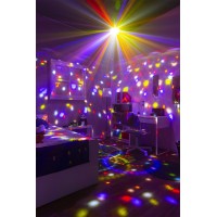 JB90R jelly bean de 6 LEDs en 9 colores y efecto strobo JB90R jelly bean de 6 LEDs en 9 colores y efecto strobo