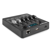 DMX65W controladora DMX inalámbrica compacta.