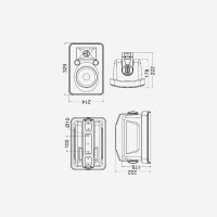 EHP660 altavoces de alta fidelidad 60W tropicalizados. EHP660 altavoces de alta fidelidad 60W tropicalizados.