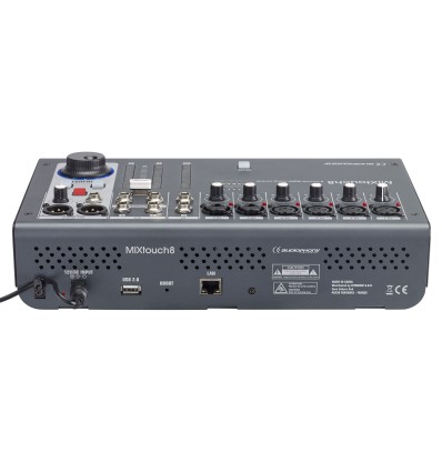 LIVEtouch20 mezcladora digital de 20 canales y pantalla