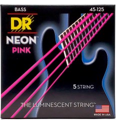 DR STRINGS NPB5-45 NEON PINK