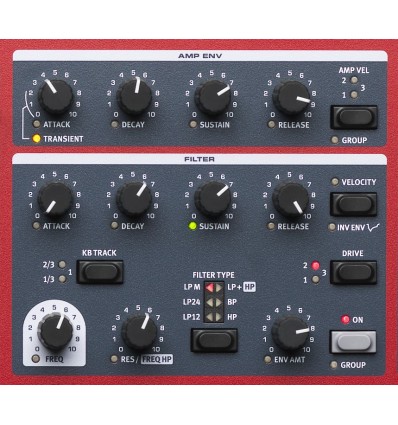 Nord Wave 2 - Sintetizador Híbrido de 61 Teclas y 48 Voces