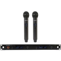 Audix AP62 OM2 - Sistema de micrófonos inalámbricos duales para DJs Audix AP62 OM2 - Sistema de micrófonos inalámbricos duales para DJs