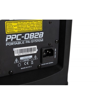 PPC-082B sistema de sonido de altura regulable.