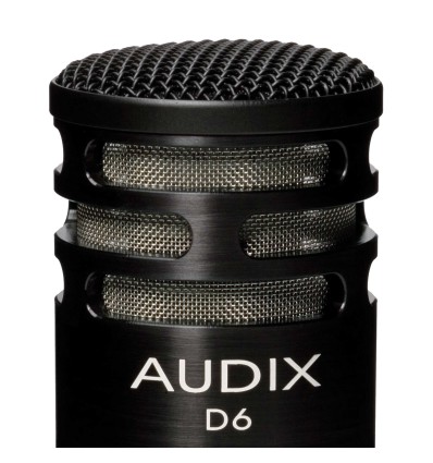Audix D6 - Micrófono dinámico para bombos y bajos