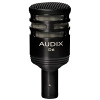 Audix D6 - Micrófono dinámico para bombos y bajos