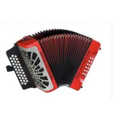 HOHNER COMPADRE EAD RED SILVER GRILL
