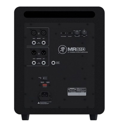 Subwoofer Mackie MRS10 10" 120W - Graves Potentes para Estudio