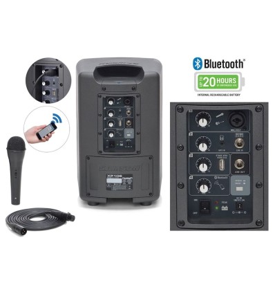 Samson Expedition XP106w - Altavoz PA portátil con Bluetooth
