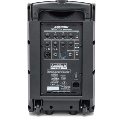 Samson Expedition XP208w - Altavoz portátil 200W con Bluetooth