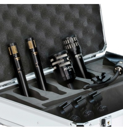 AUDIX DP QUAD kit de microfonía para batería para estudio y directo