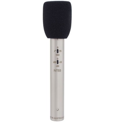 NT55-MP micrófonos de bajo ruido con salida balanceada.