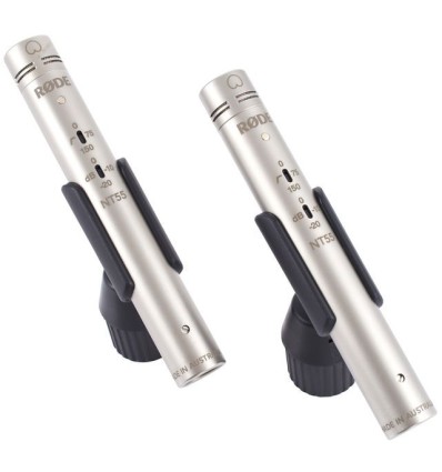 NT55-MP micrófonos de bajo ruido con salida balanceada.